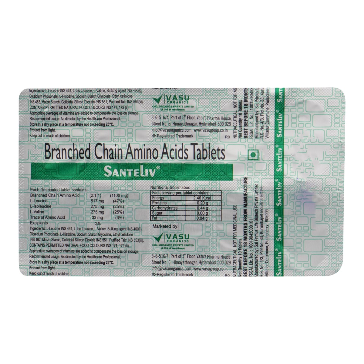 Santeliv Tablet 10's, Pack of 10 TabletS Santeliv Tablet 10's, Pack of 10 TabletS