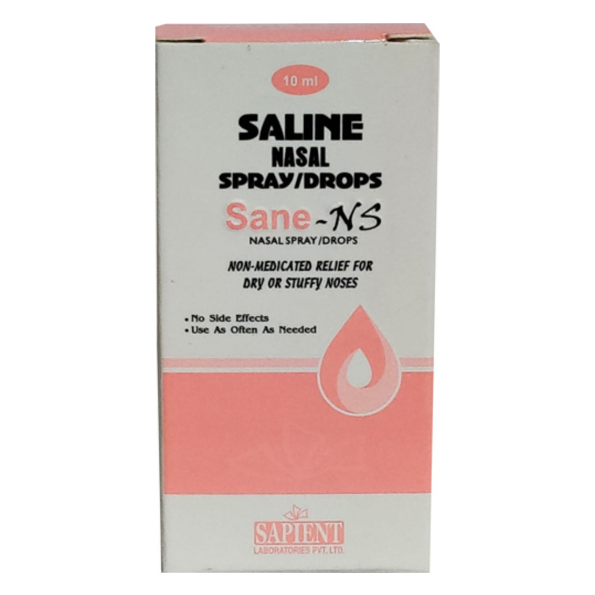 Sane-Ns 0.65%W/V Nasal Drops 10Ml, Pack of 1 Drops Sane-Ns 0.65%W/V Nasal Drops 10Ml, Pack of 1 Drops