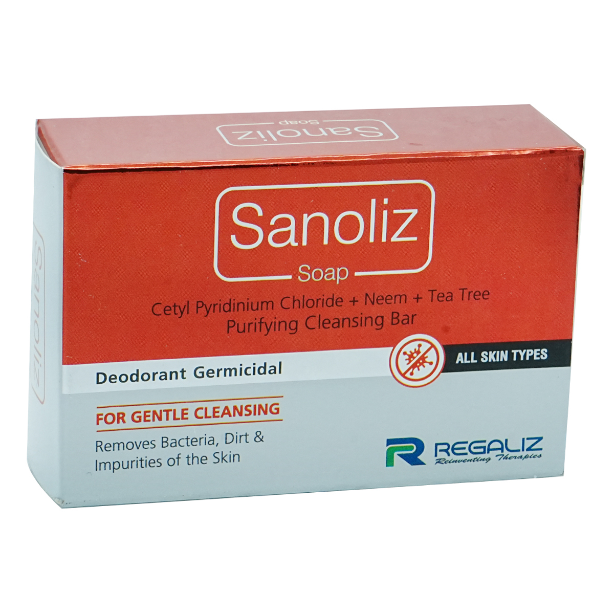 Sanoliz Soap 75 gm, Pack of 1 Sanoliz Soap 75 gm, Pack of 1