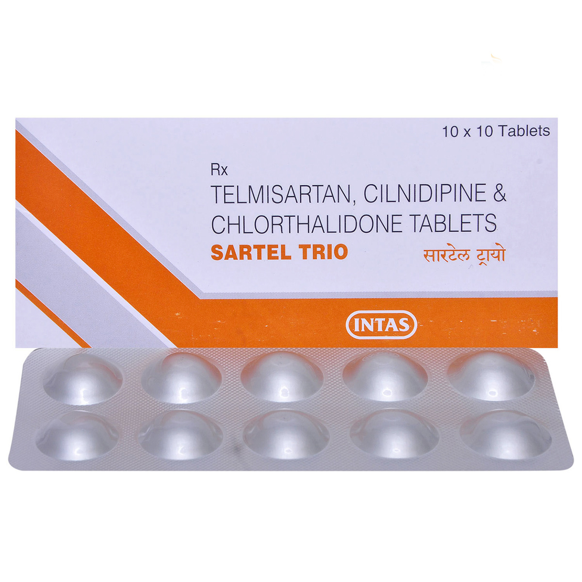 Sartel Trio Tablet 10's, Pack of 10 Sartel Trio Tablet 10's, Pack of 10