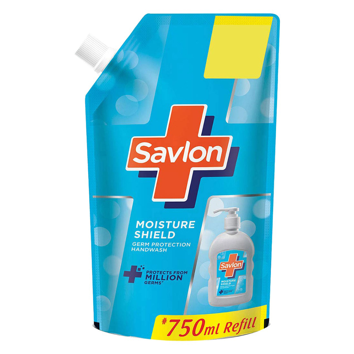 Savlon Moisture Shield Germ Protection Handwash 750 ml Refill Pack | With Silver Nano Particles | Provides Germ Protection | Keep Hand Soft & Moisturised | For All Skin Type, Pack of 1 Savlon Moisture Shield Germ Protection Handwash 750 ml Refill Pack | With Silver Nano Particles | Provides Germ Protection | Keep Hand Soft & Moisturised | For All Skin Type, Pack of 1
