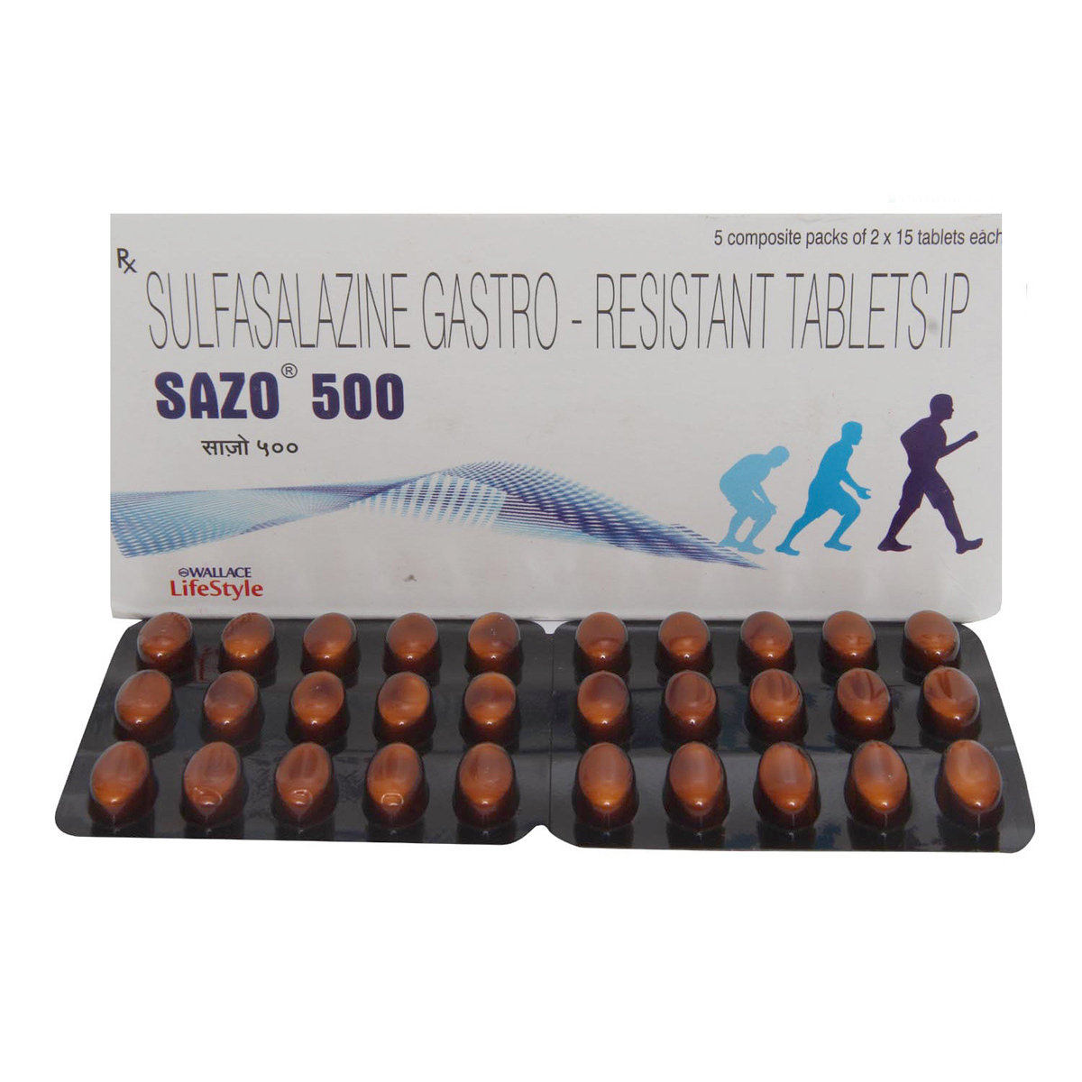 Sazo 500 Tablet 15's, Pack of 15 TABLETS Sazo 500 Tablet 15's, Pack of 15 TABLETS