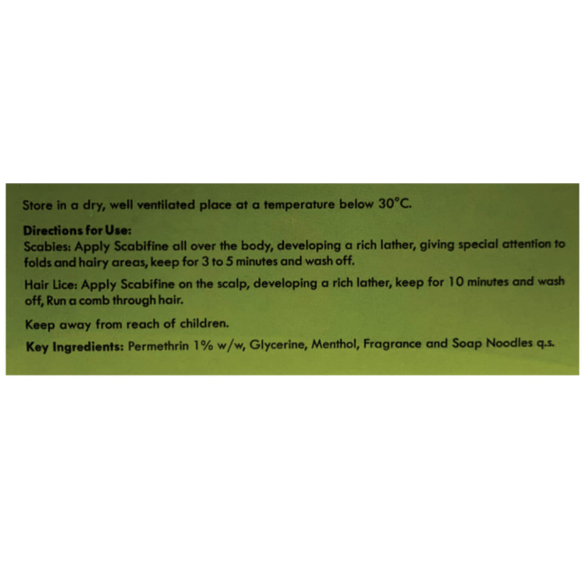 Scabifine PMR Soap 75 gm, Pack of 1 SOAP Scabifine PMR Soap 75 gm, Pack of 1 SOAP