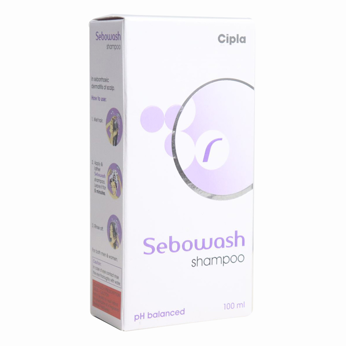 Sebowash Shampoo, 100 ml, Pack of 1 Sebowash Shampoo, 100 ml, Pack of 1
