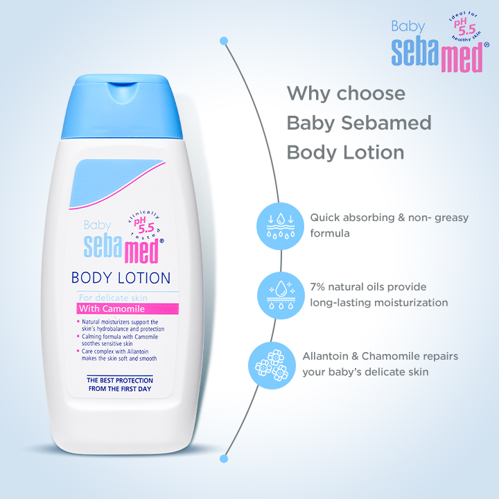 Sebamed Baby Body Lotion, 100 ml, Pack of 1 Sebamed Baby Body Lotion, 100 ml, Pack of 1