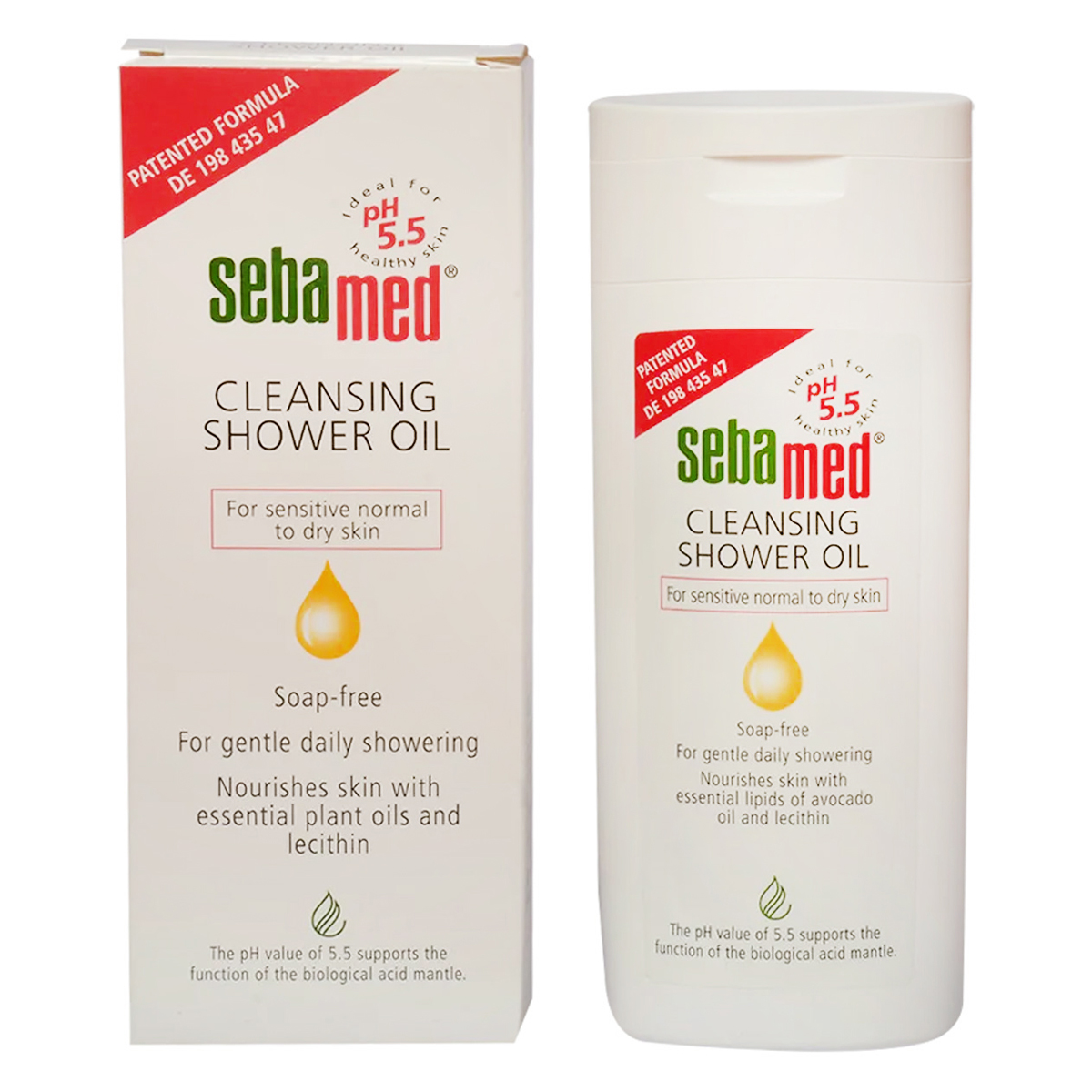 Sebamed Cleansing Shower Oil 200 ml | With Avacado Oil & Lecithin | Nourishes Skin | For Sensitive Normal To Dry Skin, Pack of 1 Sebamed Cleansing Shower Oil 200 ml | With Avacado Oil & Lecithin | Nourishes Skin | For Sensitive Normal To Dry Skin, Pack of 1