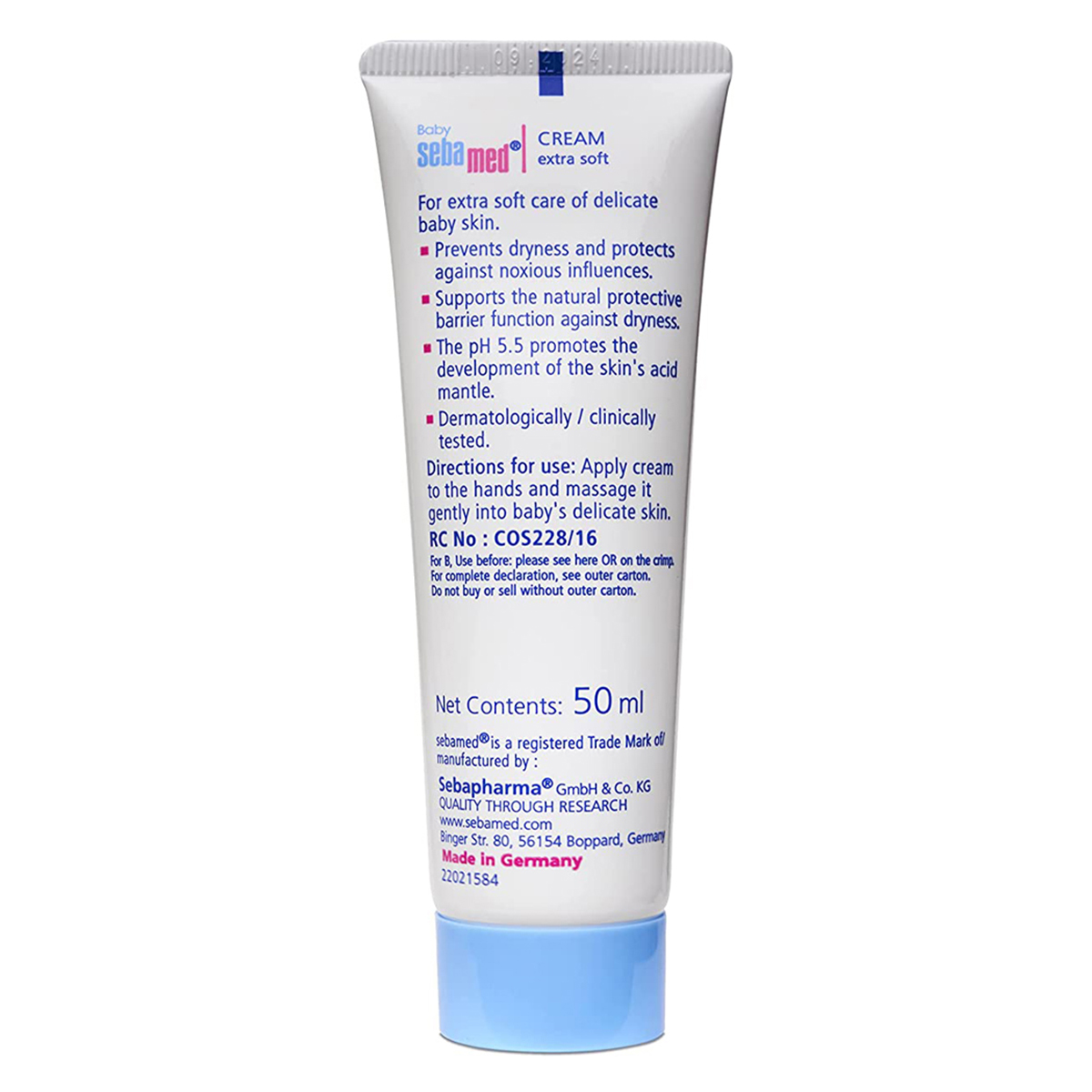 Sebamed Extra Soft Baby Cream, 50 ml, Pack of 1 Sebamed Extra Soft Baby Cream, 50 ml, Pack of 1