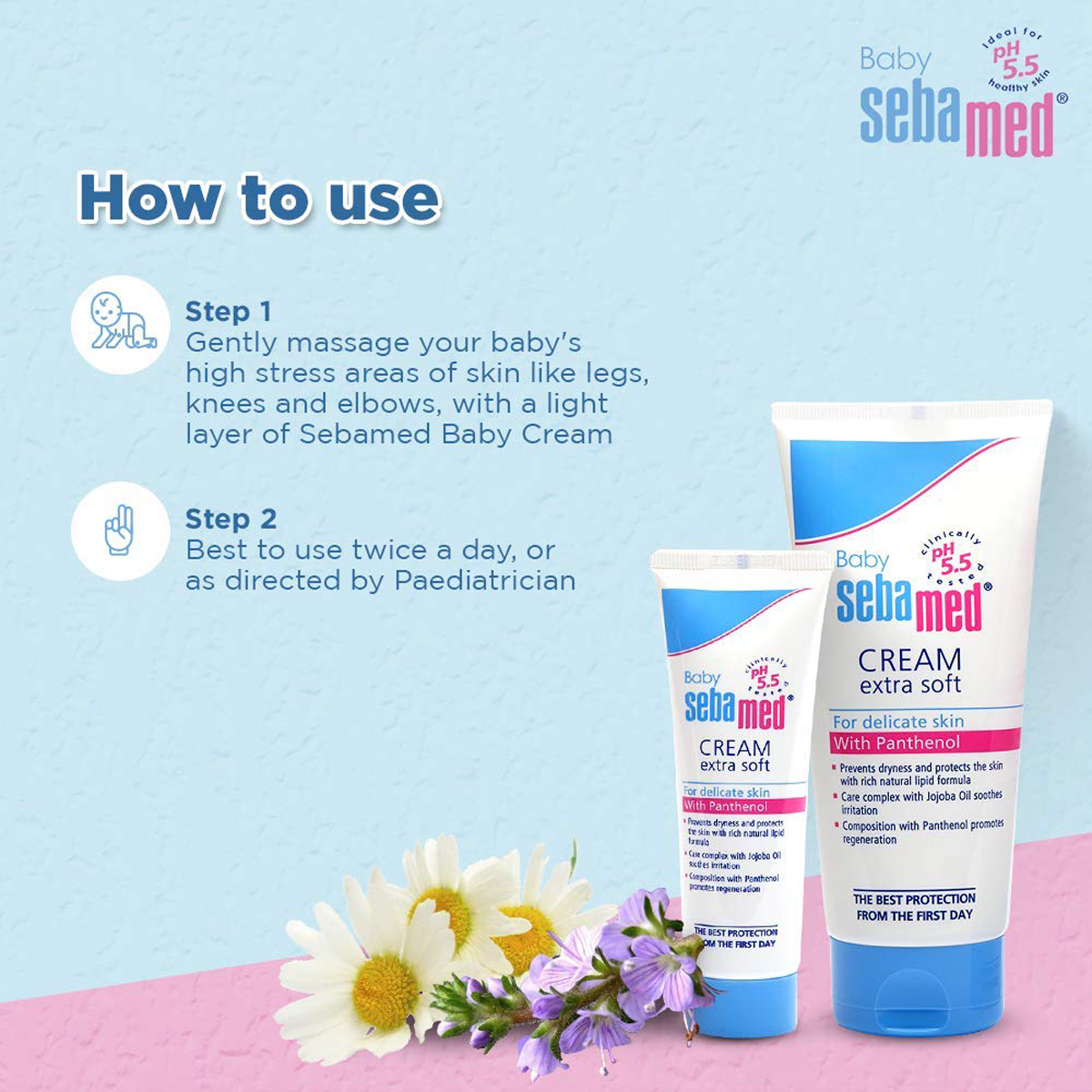 Sebamed Extra Soft Baby Cream, 50 ml, Pack of 1 Sebamed Extra Soft Baby Cream, 50 ml, Pack of 1