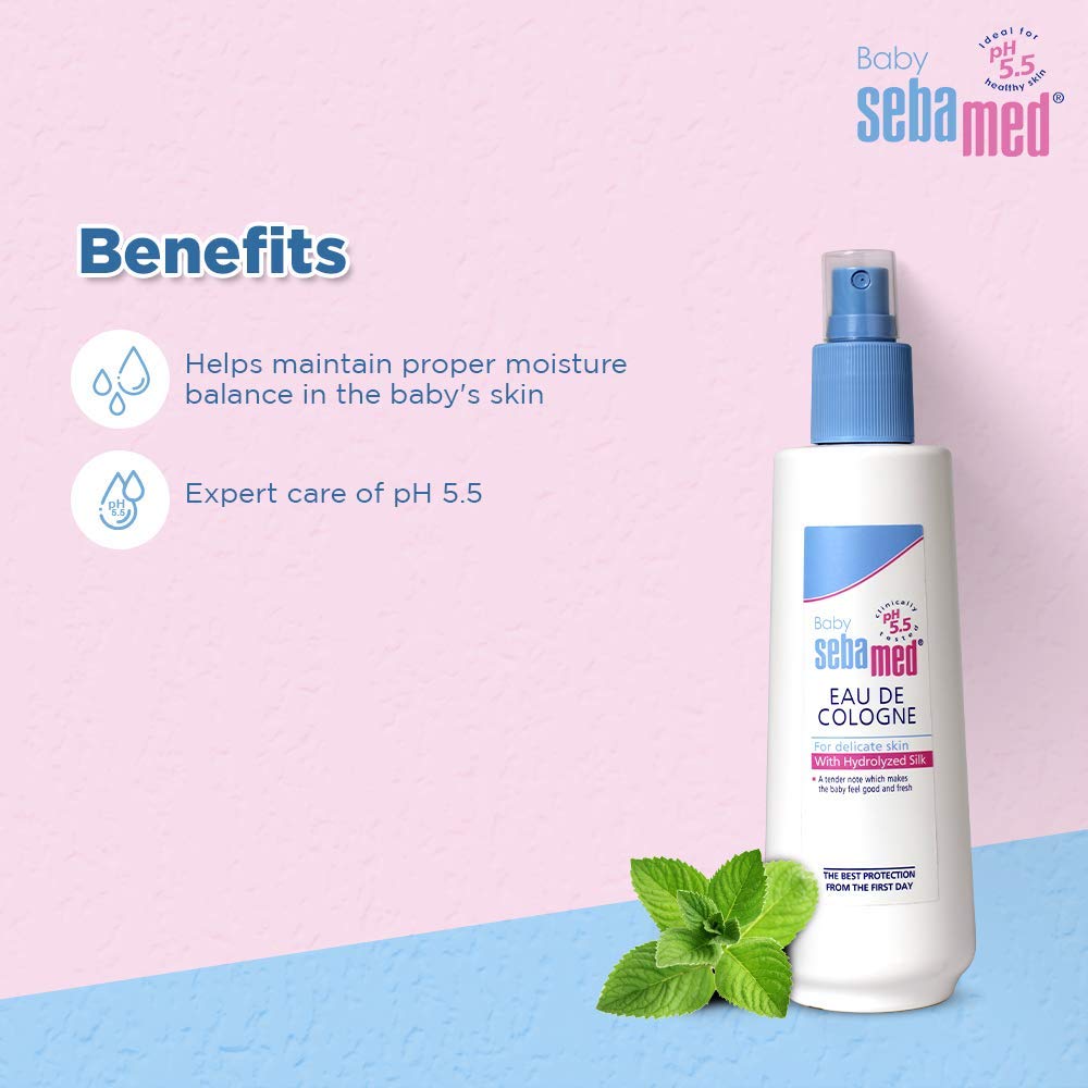 Sebamed Baby Eau De Cologne, 250 ml, Pack of 1 Sebamed Baby Eau De Cologne, 250 ml, Pack of 1