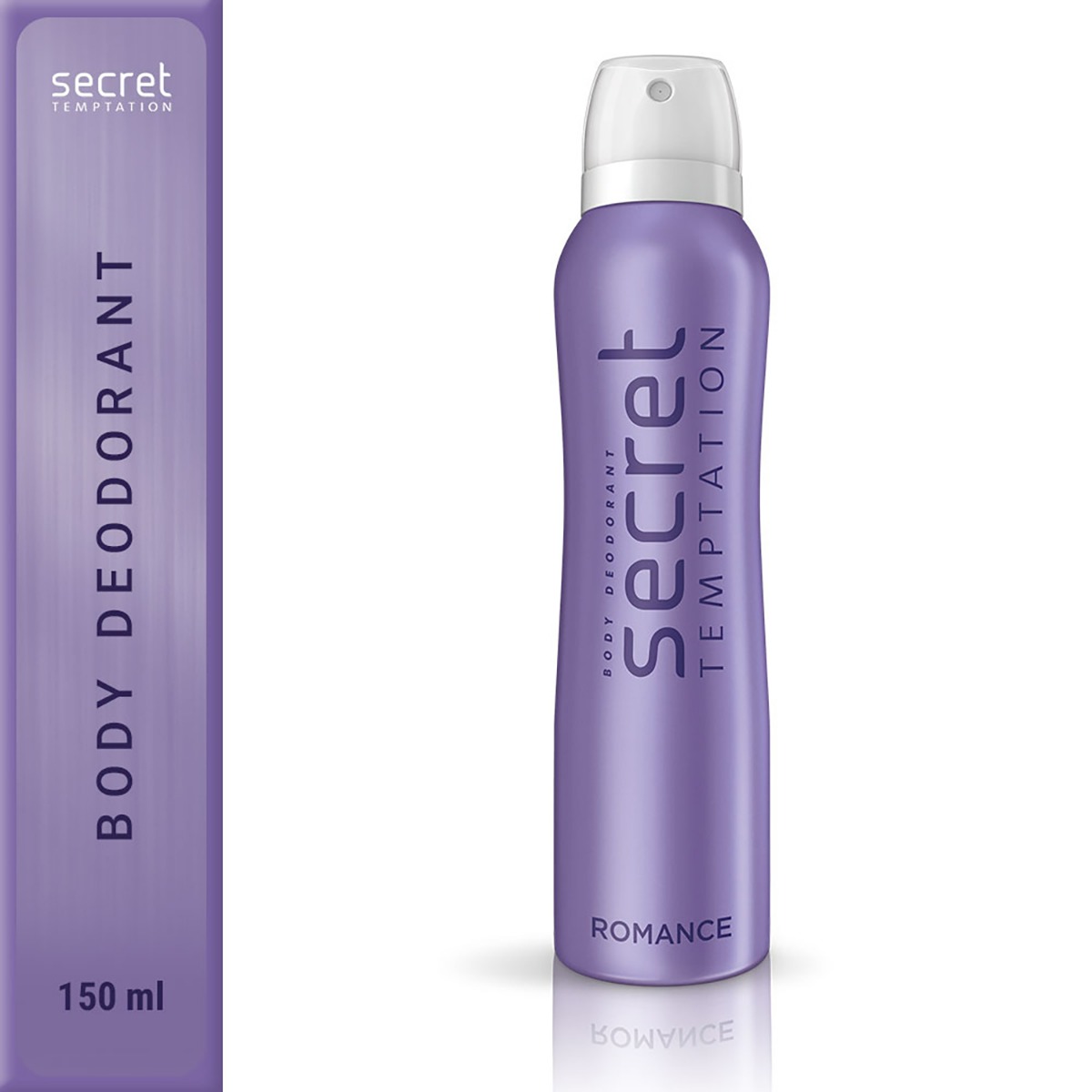 Secret Temptation Romance Body Deodorant, 150 ml, Pack of 1 Secret Temptation Romance Body Deodorant, 150 ml, Pack of 1