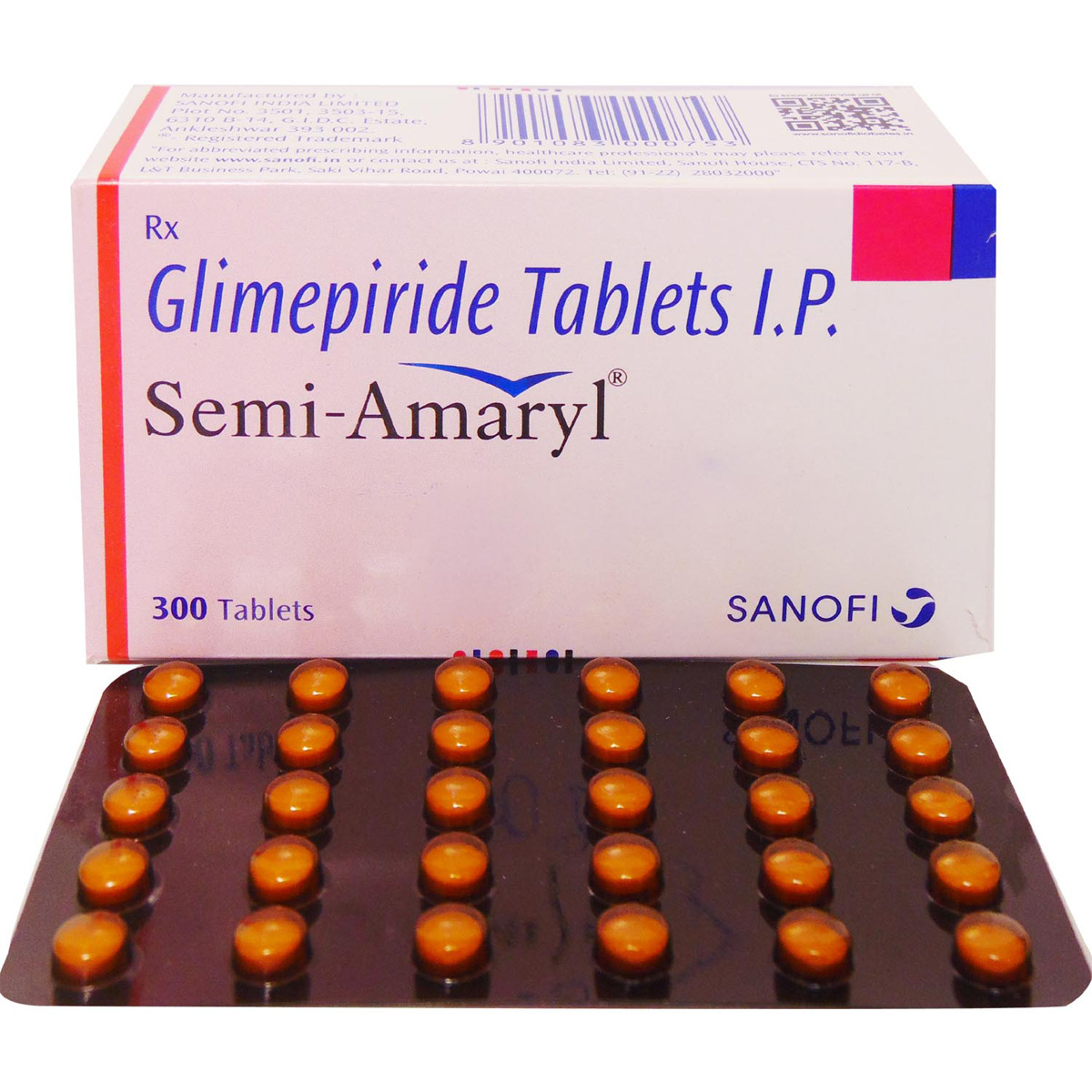 Semi-Amaryl Tablet 30's, Pack of 30 TABLETS Semi-Amaryl Tablet 30's, Pack of 30 TABLETS