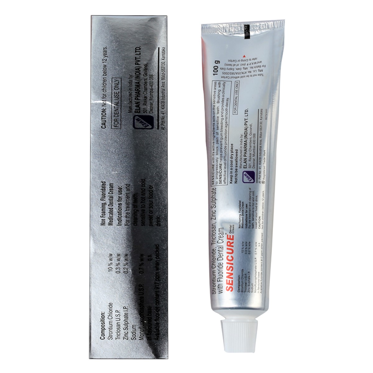 Sensicure Dental Cream, 100 gm, Pack of 1 Sensicure Dental Cream, 100 gm, Pack of 1