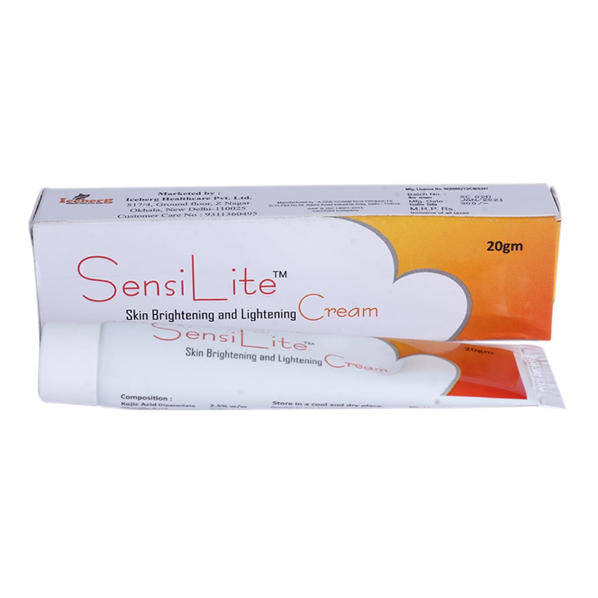Sensilite Cream 20 gm, Pack of 1 Sensilite Cream 20 gm, Pack of 1