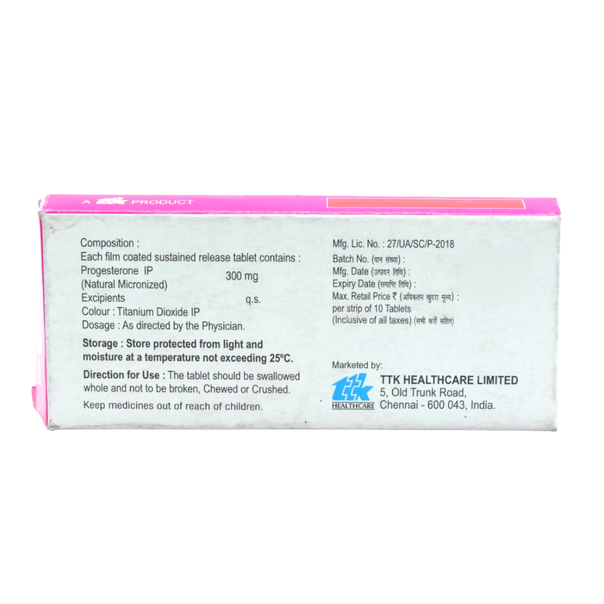 Sensipreg SR 300 mg Tablet 10's, Pack of 10 TabletS Sensipreg SR 300 mg Tablet 10's, Pack of 10 TabletS