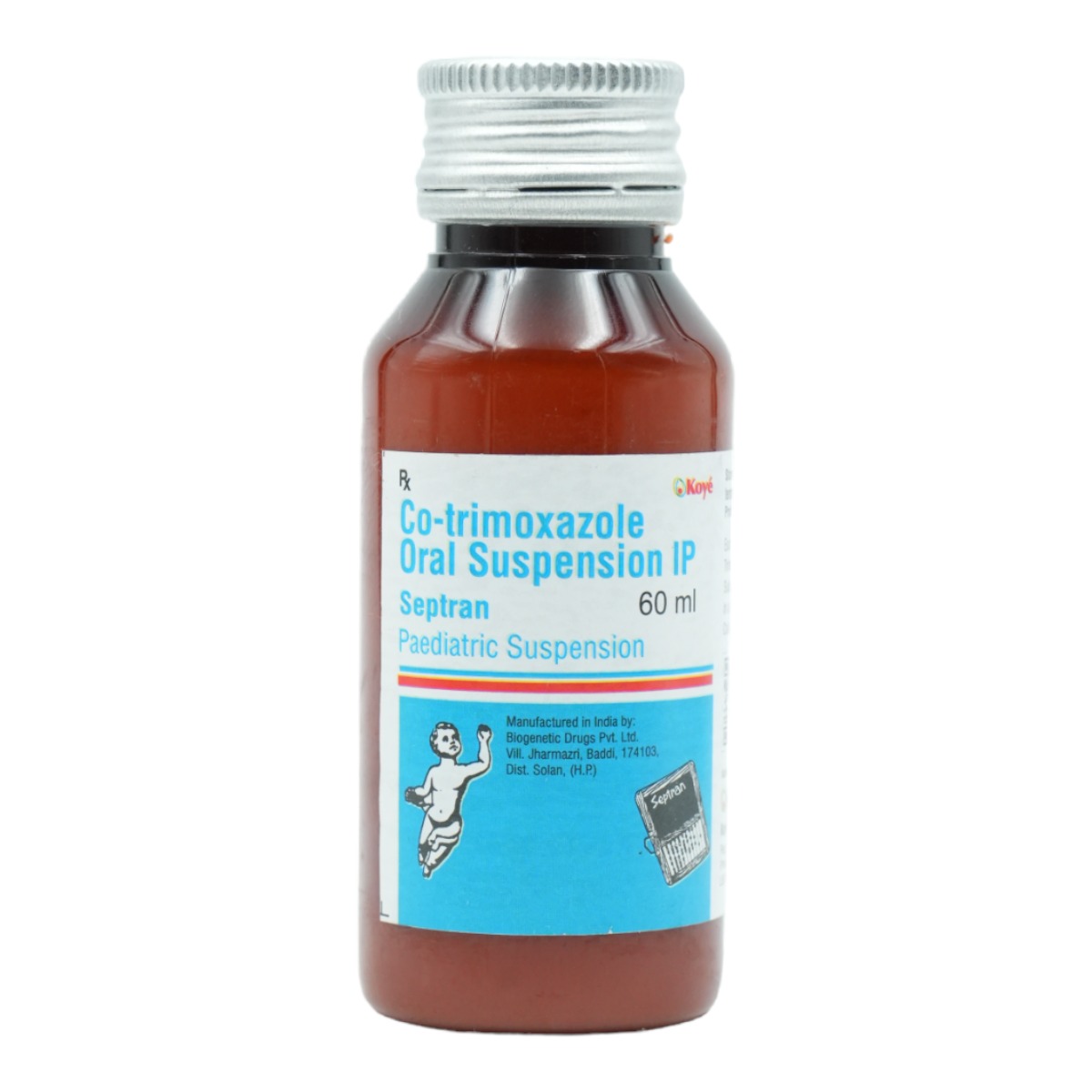 Septran Oral Suspension 60 ml, Pack of 1 Septran Oral Suspension 60 ml, Pack of 1