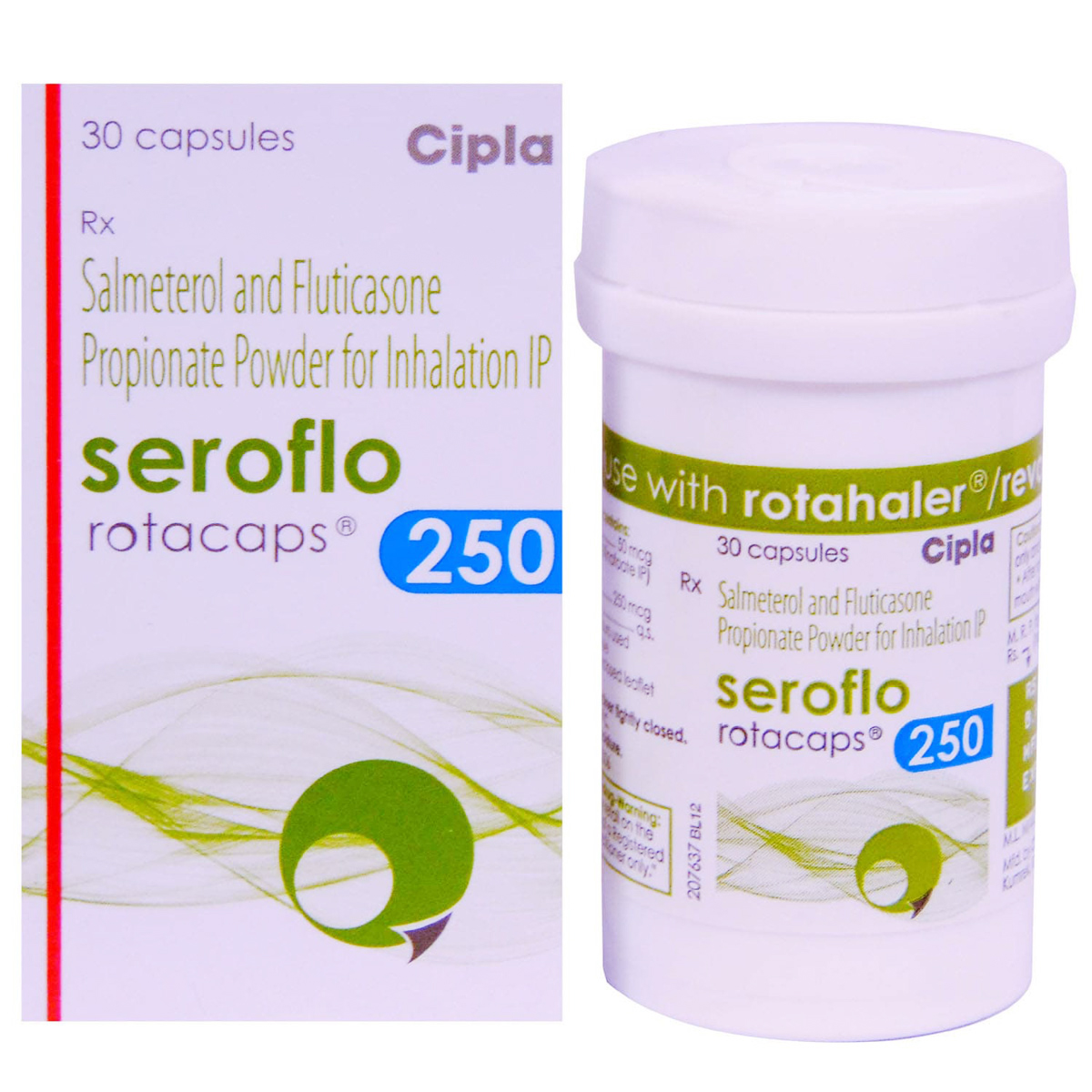 Seroflo 250 Rotacap 30's, Pack of 1 Seroflo 250 Rotacap 30's, Pack of 1