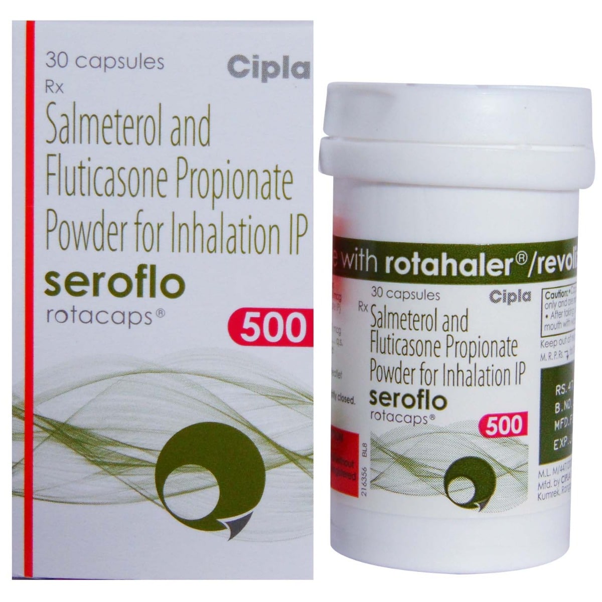Seroflo 500 Rotacaps, Pack of 1 Seroflo 500 Rotacaps, Pack of 1