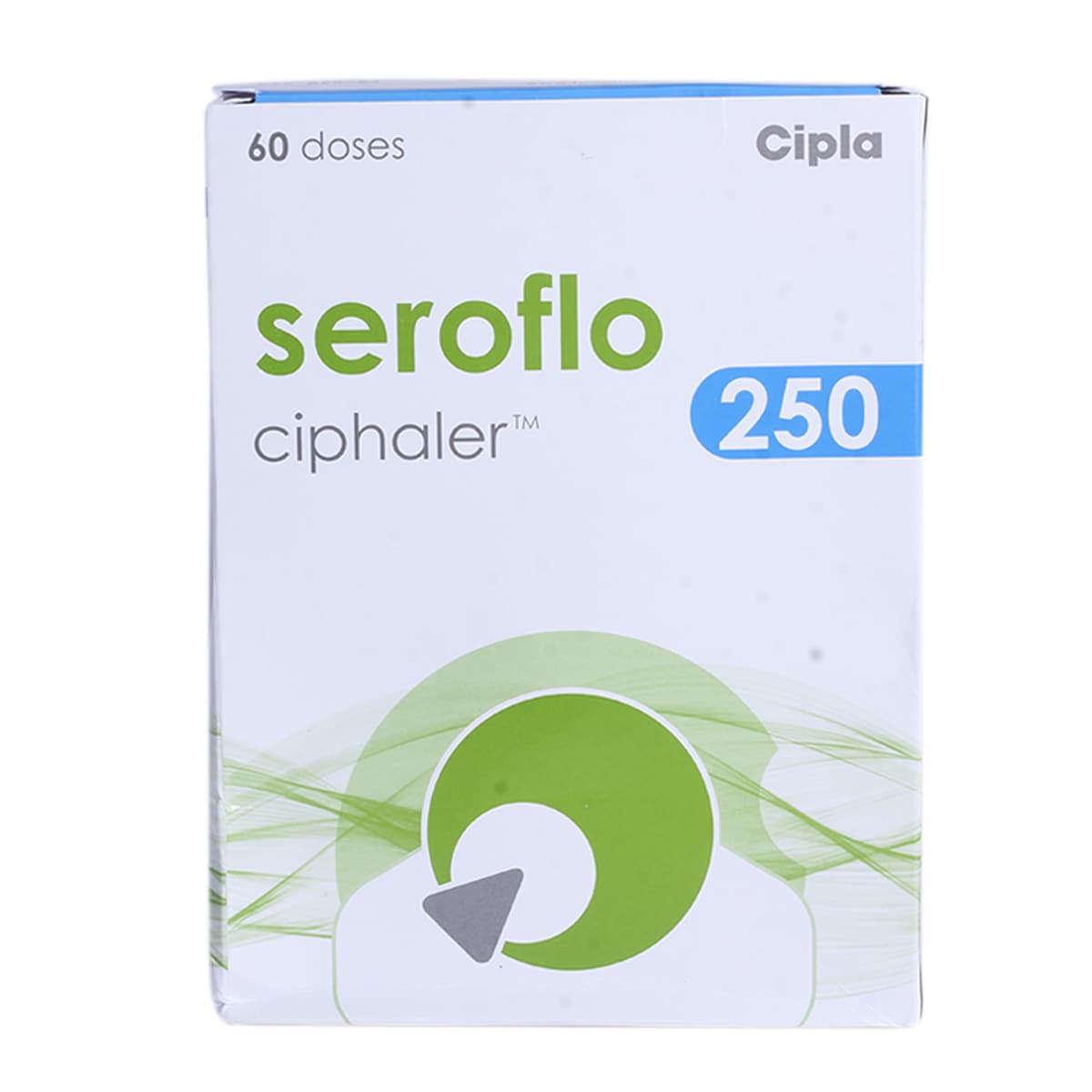 Seroflo 250 Ciphaler 60 mdi, Pack of 1 INHALER Seroflo 250 Ciphaler 60 mdi, Pack of 1 INHALER