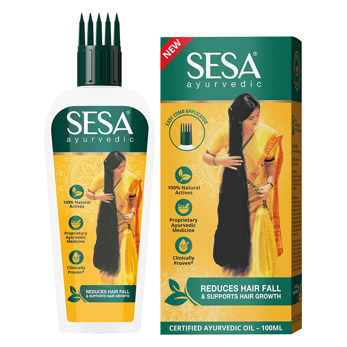 Sesa Ayurvedic Hair Oil, 100 ml, Pack of 1 Sesa Ayurvedic Hair Oil, 100 ml, Pack of 1