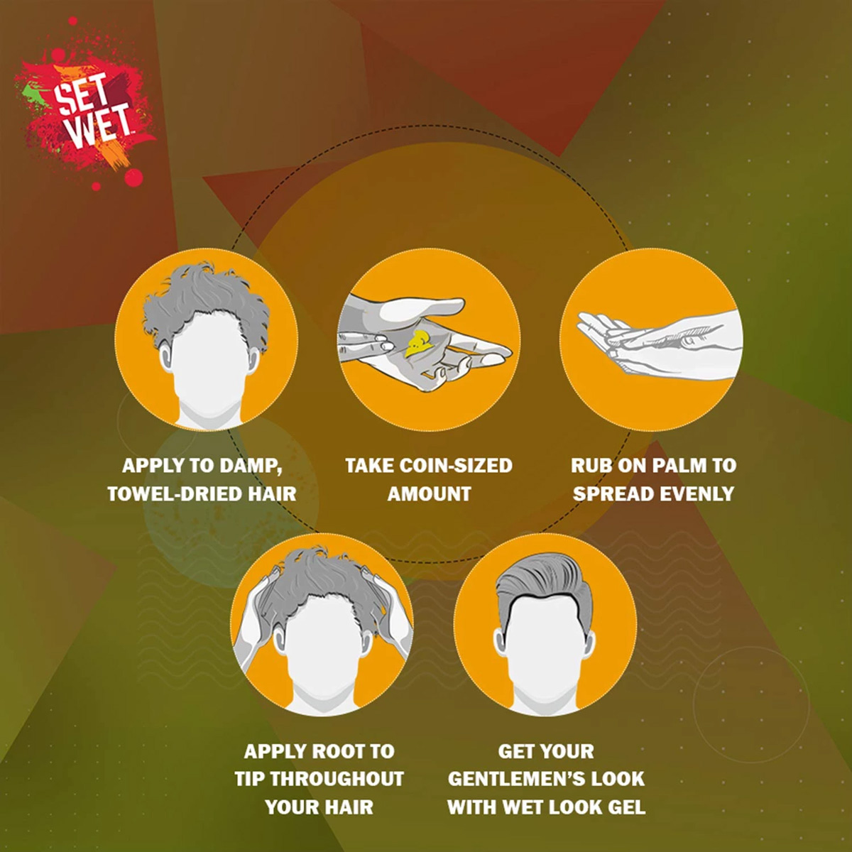 Set Wet Shine Everyday Hair Gel, 50 gm, Pack of 1 Set Wet Shine Everyday Hair Gel, 50 gm, Pack of 1