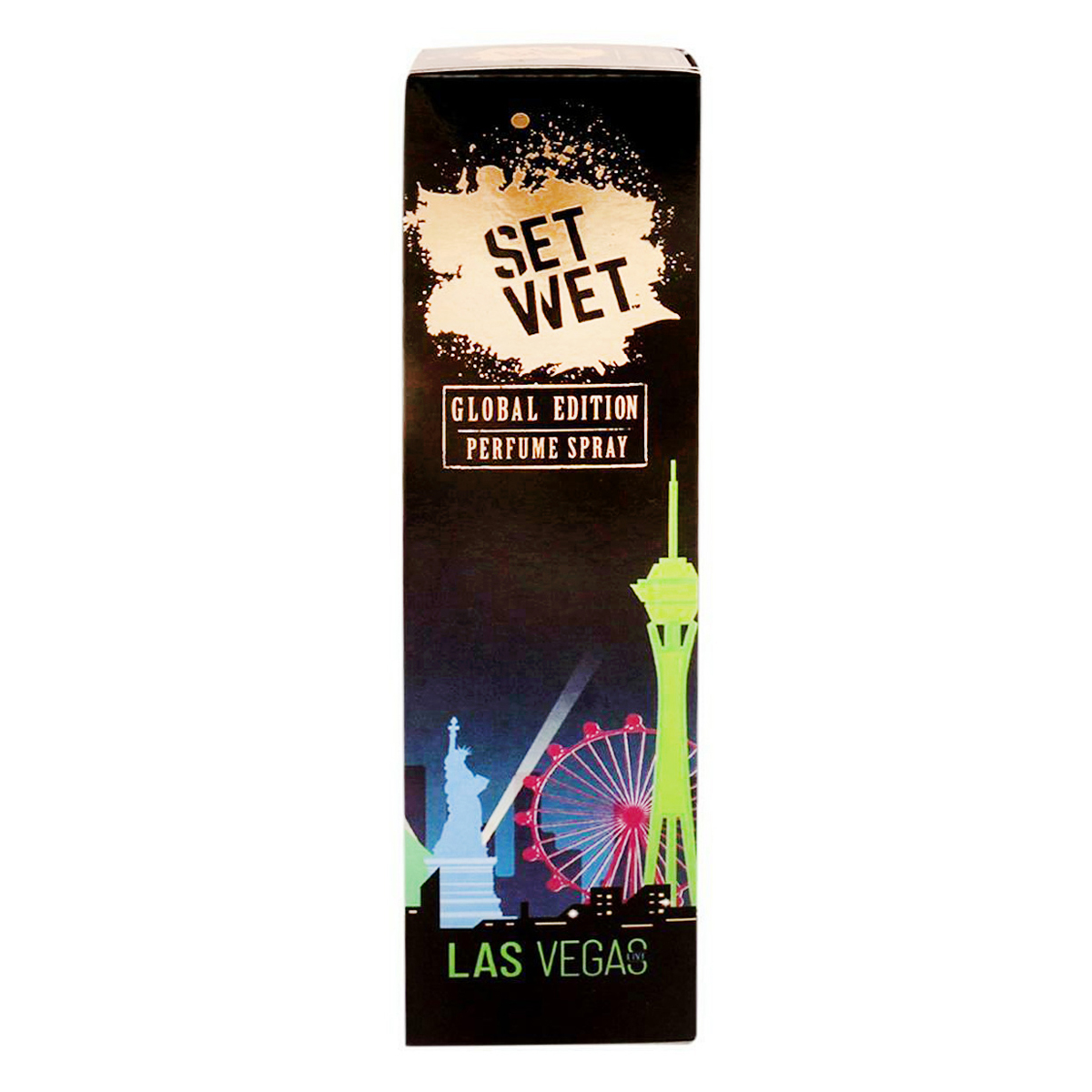 Set Wet Global Edition Las Vegas Perfume Spray, 120 ml, Pack of 1 Set Wet Global Edition Las Vegas Perfume Spray, 120 ml, Pack of 1