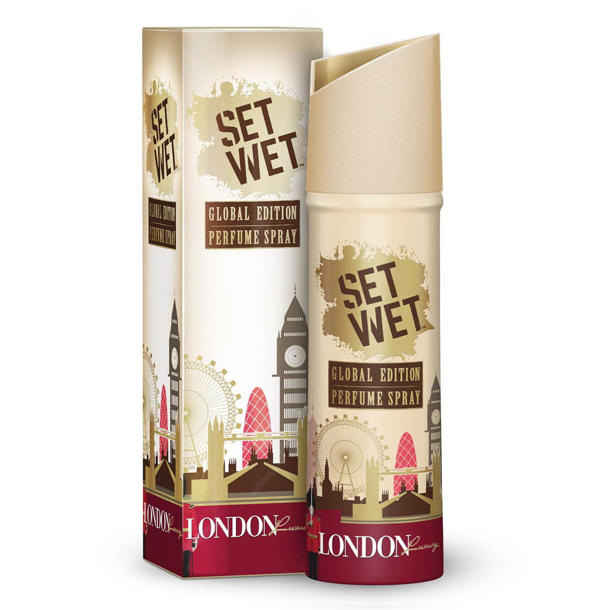 Set Wet Global Edition London Perfume Spray, 120 ml, Pack of 1 Set Wet Global Edition London Perfume Spray, 120 ml, Pack of 1