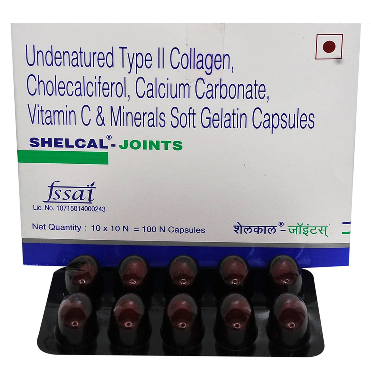 Shelcal-Joints Capsule 10's, Pack of 10 Shelcal-Joints Capsule 10's, Pack of 10
