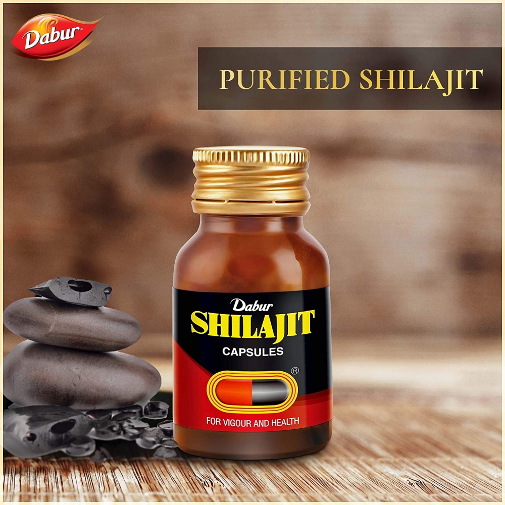 Dabur Shilajit for Vigour & Health, 30 Capsules, Pack of 1 Dabur Shilajit for Vigour & Health, 30 Capsules, Pack of 1