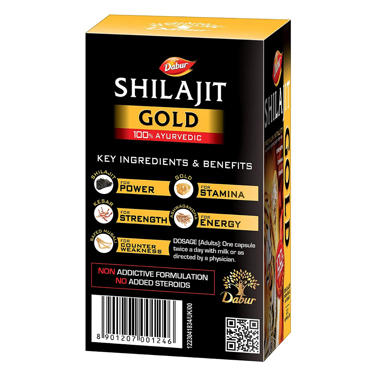 Dabur Shilajit Gold, 20 Capsules, Pack of 1 Dabur Shilajit Gold, 20 Capsules, Pack of 1