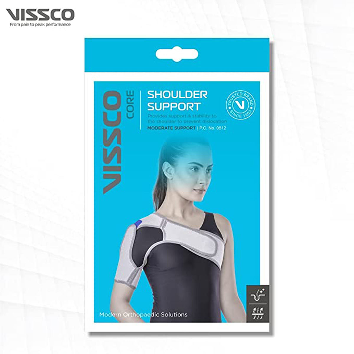 Vissco Shoulder Immobilizer Medium, 1 Count, Pack of 1 Vissco Shoulder Immobilizer Medium, 1 Count, Pack of 1
