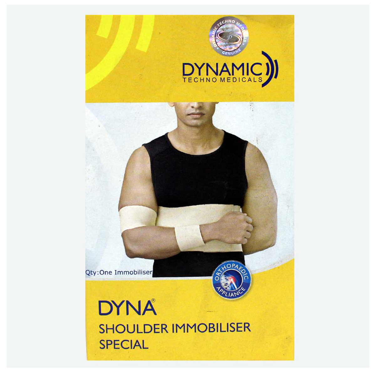 Dyna Shoulder Immobilizer Special for Right/Left Shoulder Medium, 1 Count, Pack of 1 Dyna Shoulder Immobilizer Special for Right/Left Shoulder Medium, 1 Count, Pack of 1