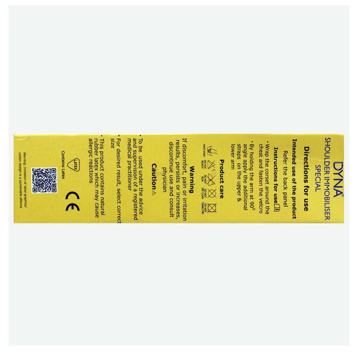 Dyna Shoulder Immobilizer Special for Right/Left Shoulder Medium, 1 Count, Pack of 1 Dyna Shoulder Immobilizer Special for Right/Left Shoulder Medium, 1 Count, Pack of 1