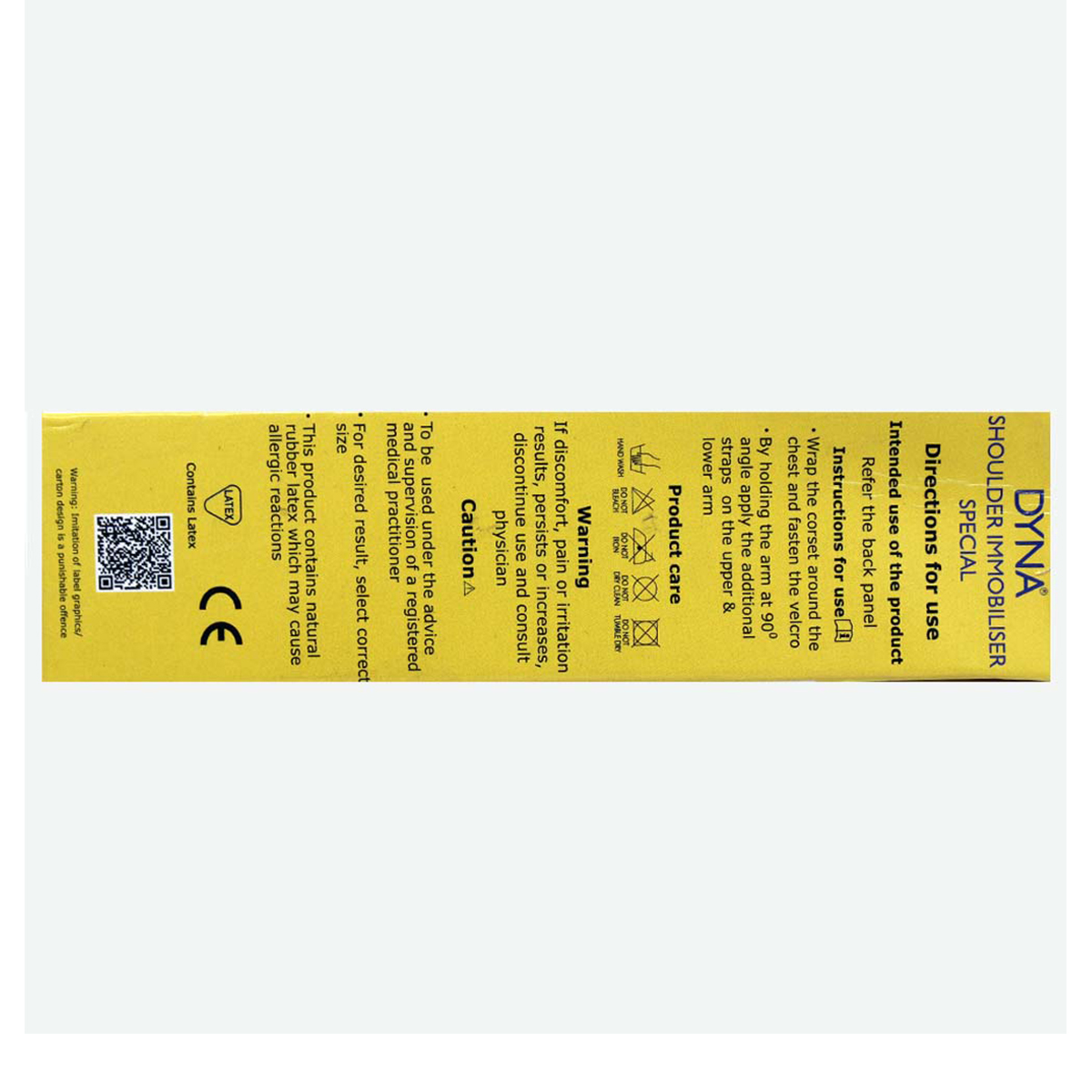 Dyna Shoulder Immobilizer Special for Right/Left Shoulder Medium, 1 Count, Pack of 1 Dyna Shoulder Immobilizer Special for Right/Left Shoulder Medium, 1 Count, Pack of 1