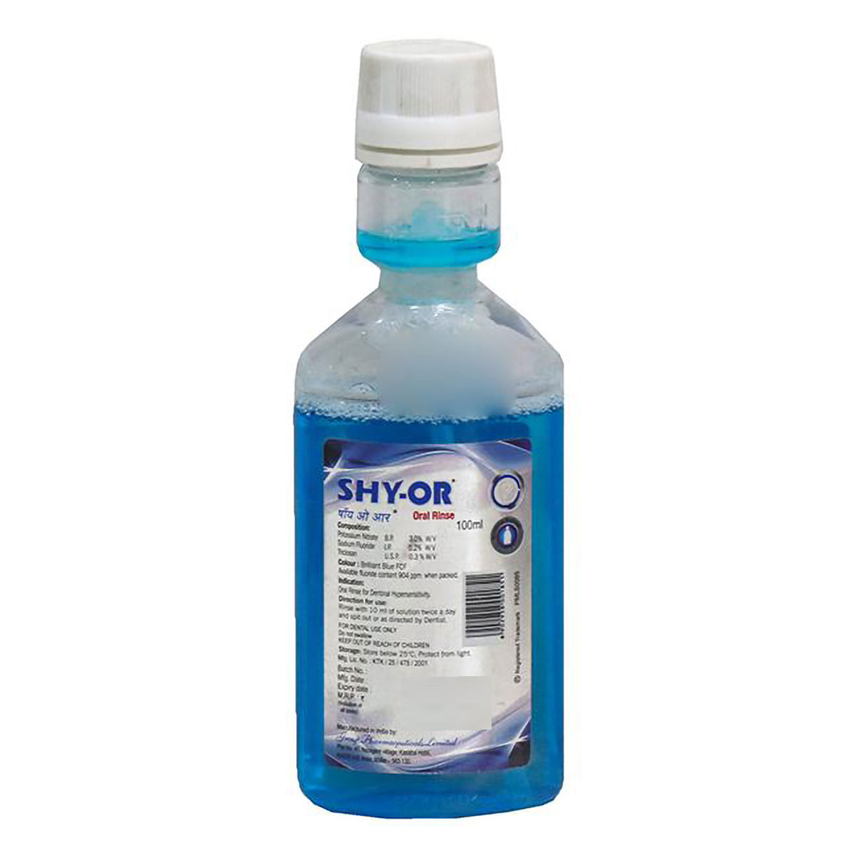 Shy -Or- Mouth Wash, 100 ml, Pack of 1 Shy -Or- Mouth Wash, 100 ml, Pack of 1