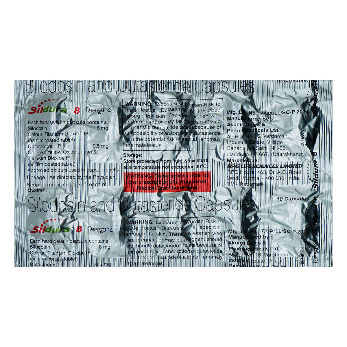 Sildura 8 Capsule 10's, Pack of 10 Sildura 8 Capsule 10's, Pack of 10