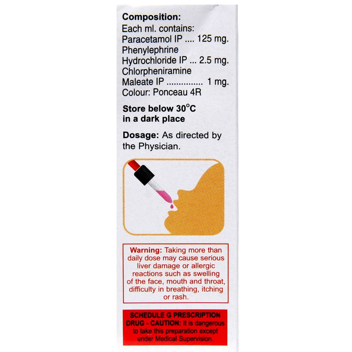 Sinarest Paediatric Drops 15 ml, Pack of 1 Sinarest Paediatric Drops 15 ml, Pack of 1