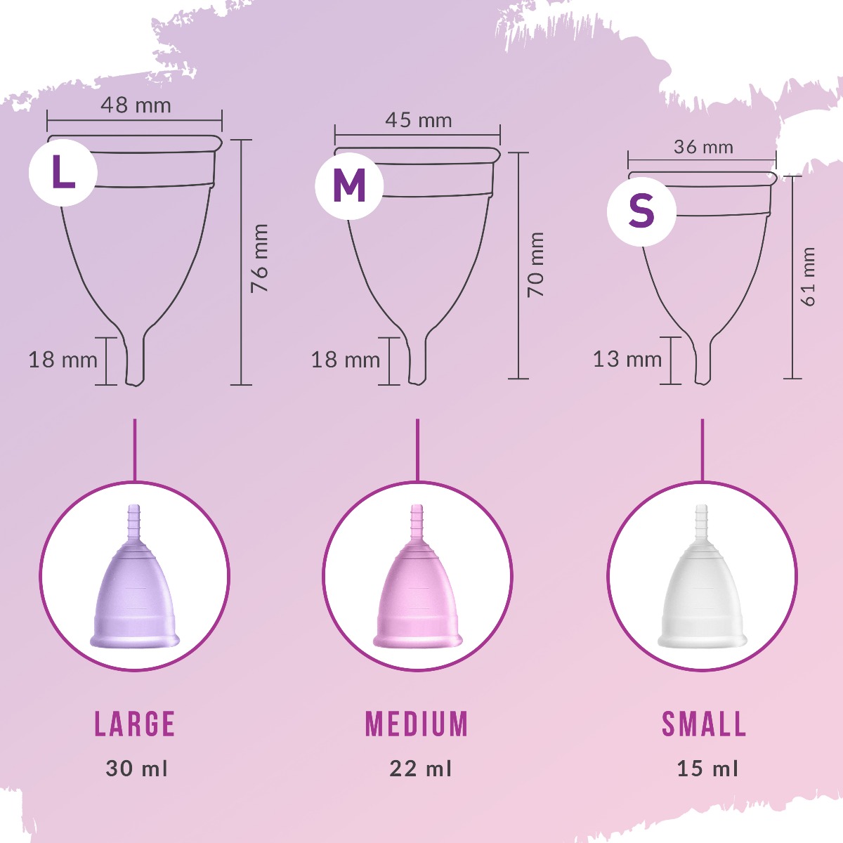 Sirona Pad-Free Periods Menstrual Cup Large, 1 Count, Pack of 1 Sirona Pad-Free Periods Menstrual Cup Large, 1 Count, Pack of 1