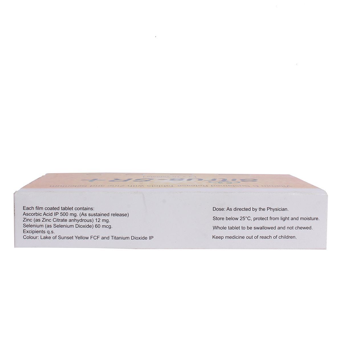 Sitrus-SR + Tablet 10's, Pack of 10 TABLETS Sitrus-SR + Tablet 10's, Pack of 10 TABLETS