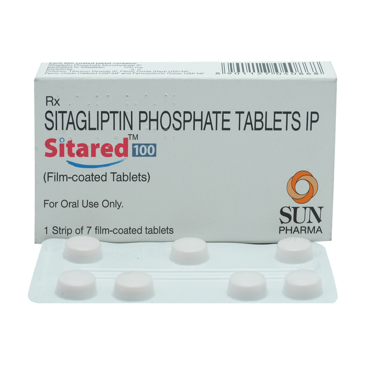 Sitared 100 Tablet 7's, Pack of 7 TabletS Sitared 100 Tablet 7's, Pack of 7 TabletS