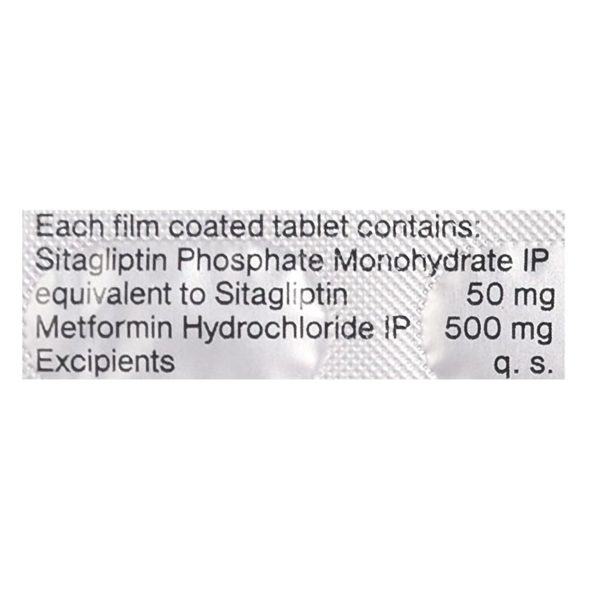 Sitared-M 50 mg/500 mg Tablet 15's, Pack of 15 TabletS Sitared-M 50 mg/500 mg Tablet 15's, Pack of 15 TabletS