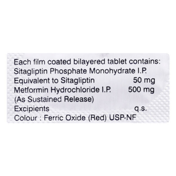 Sitaglyn M 50 mg/500 mg Tablet 10's, Pack of 10 TabletS Sitaglyn M 50 mg/500 mg Tablet 10's, Pack of 10 TabletS