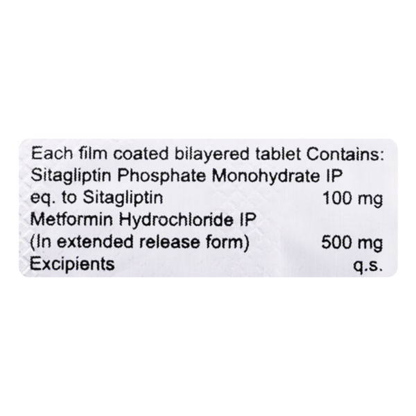 Sitaglyn M 100 mg/500 mg Tablet 10's, Pack of 10 TabletS Sitaglyn M 100 mg/500 mg Tablet 10's, Pack of 10 TabletS