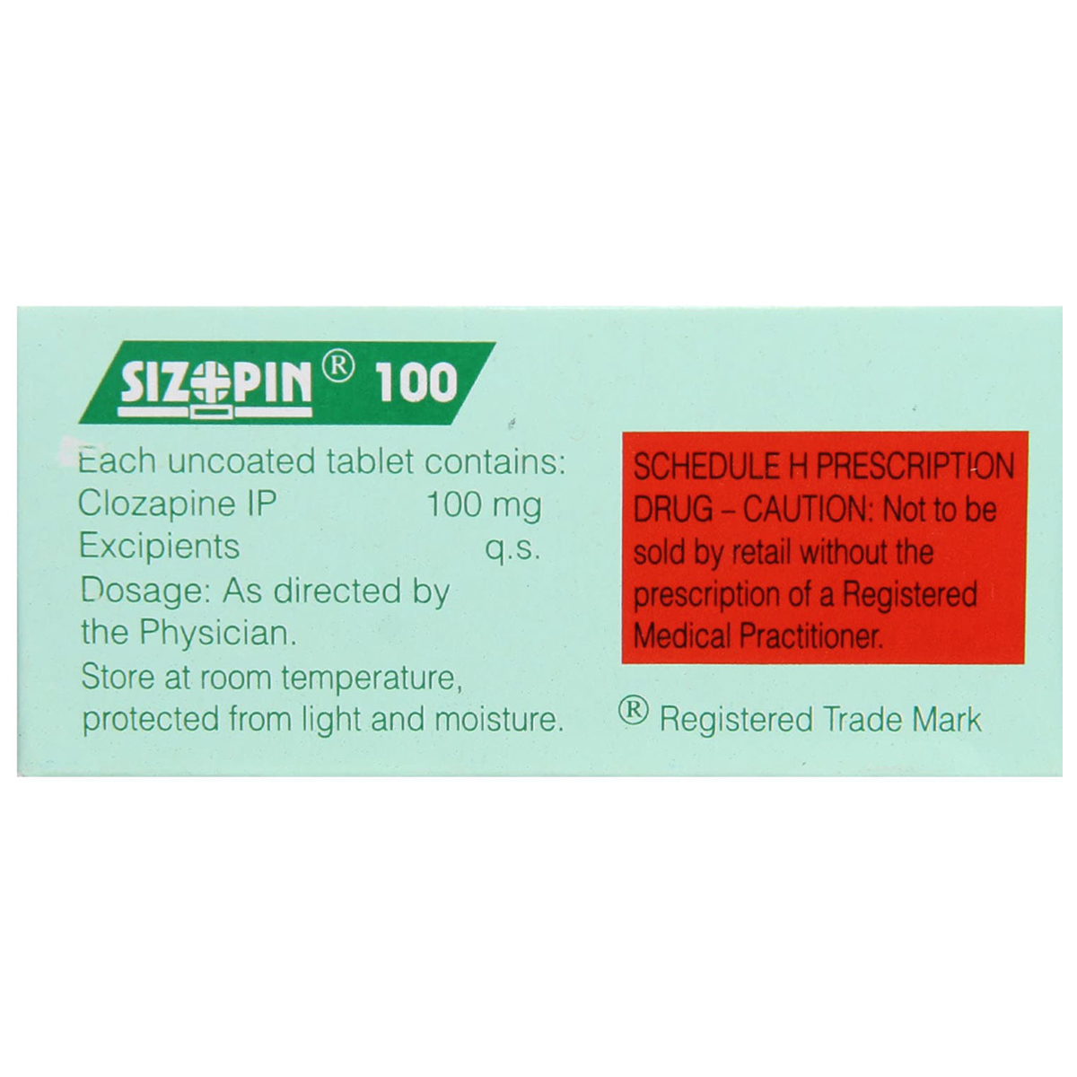 Sizopin 100 Tablet 10's, Pack of 10 TABLETS Sizopin 100 Tablet 10's, Pack of 10 TABLETS