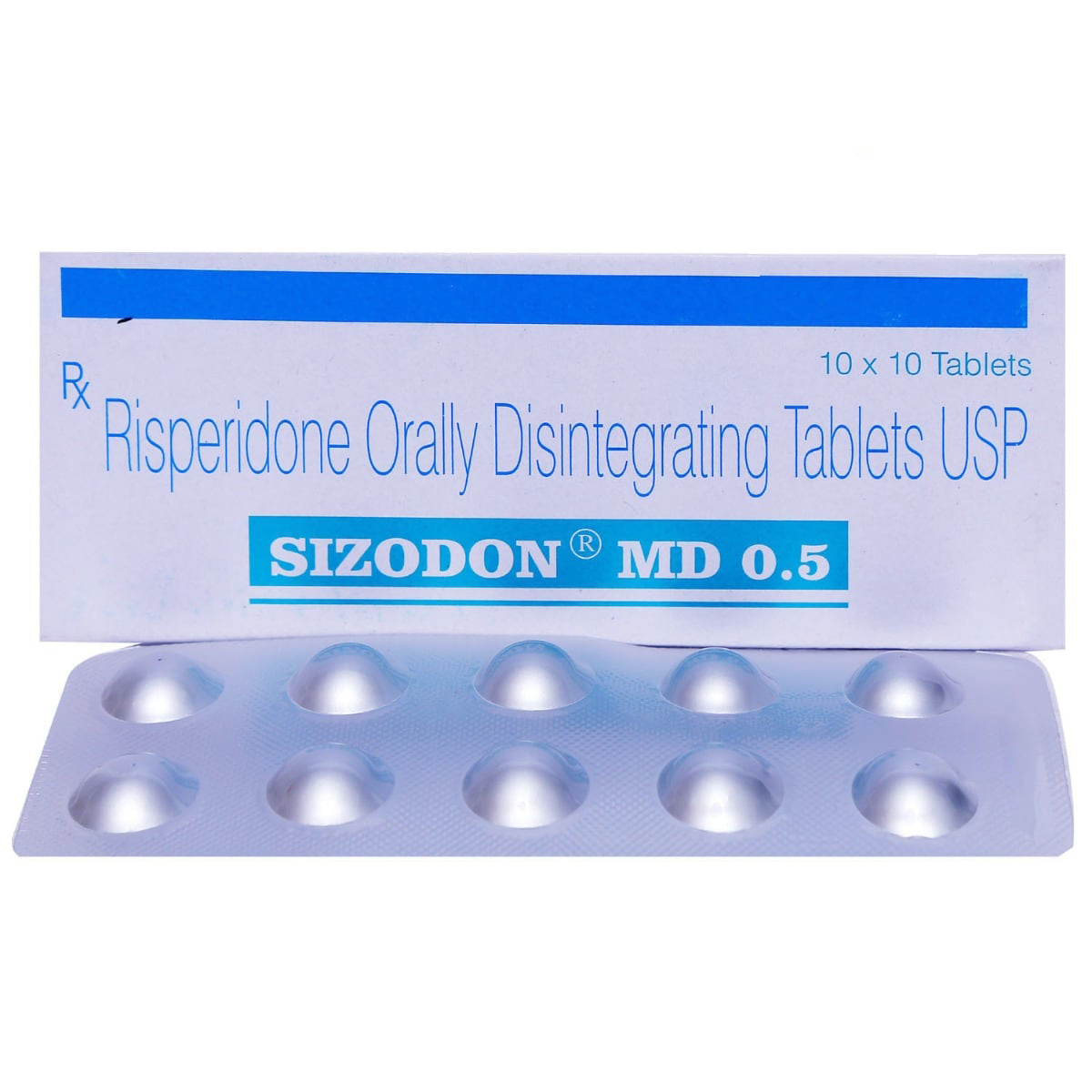 Sizodon MD 0.5 Tablet 10's, Pack of 10 TABLETS Sizodon MD 0.5 Tablet 10's, Pack of 10 TABLETS