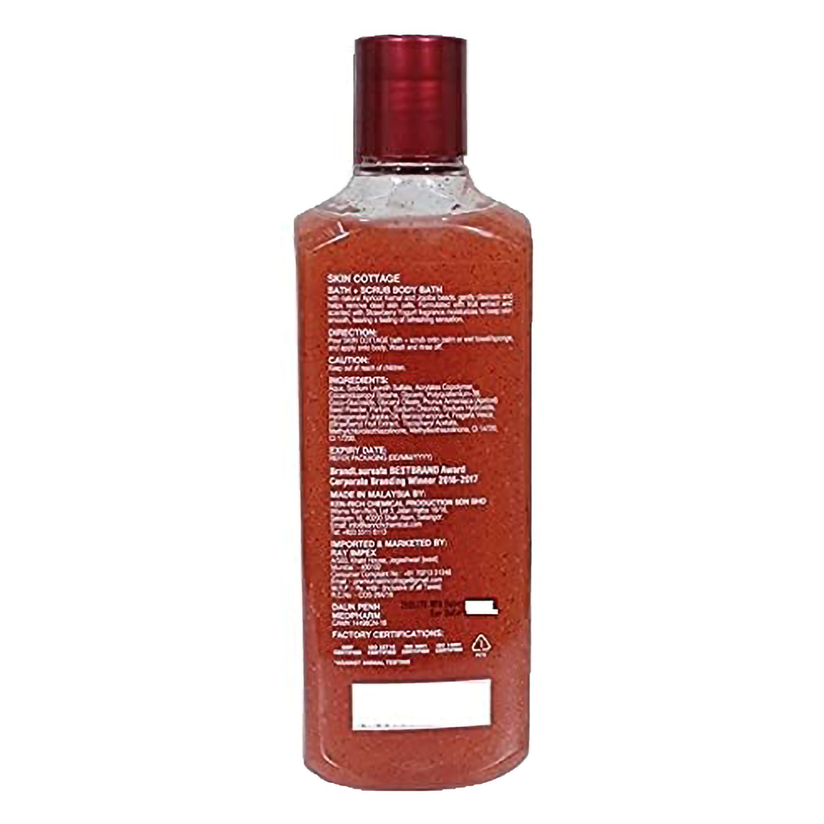 Skin Cottage Strawberry & Yoghurt Body Bath 400 ml | Deep Cleansing | Gentle Exfoliation | Removes Dirt, Impurities & Dead Cells | Gives Smooth & Moisturised Skin, Pack of 1 Skin Cottage Strawberry & Yoghurt Body Bath 400 ml | Deep Cleansing | Gentle Exfoliation | Removes Dirt, Impurities & Dead Cells | Gives Smooth & Moisturised Skin, Pack of 1