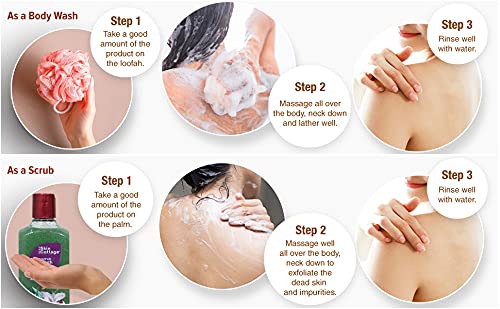 Skin Cottage Lavender Peach Essence Bath+Scrub Body Bath 400 ml | Gently Cleanses | Deeply Nourishes & Moisturises, Pack of 1 Skin Cottage Lavender Peach Essence Bath+Scrub Body Bath 400 ml | Gently Cleanses | Deeply Nourishes & Moisturises, Pack of 1