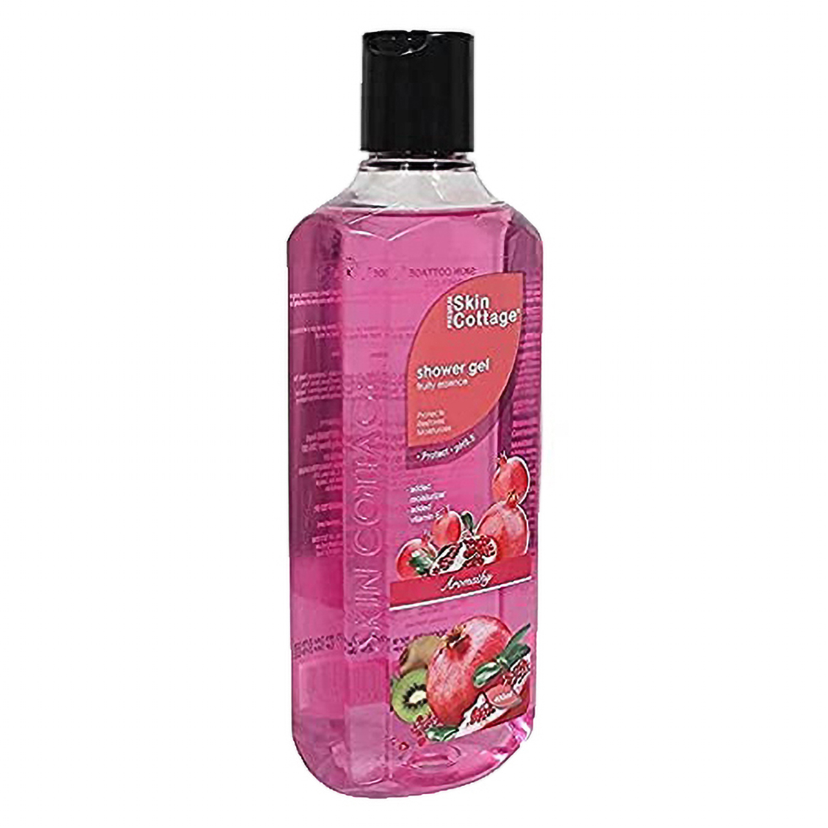 Skin Cottage Fruity Essence Shower Gel 400 ml | With Vitamin E & Fruits | Gently Cleanses, Nourishes & Moisturises Skin | Delightful Fruity Fragrance | pH 5.5, Pack of 1 Skin Cottage Fruity Essence Shower Gel 400 ml | With Vitamin E & Fruits | Gently Cleanses, Nourishes & Moisturises Skin | Delightful Fruity Fragrance | pH 5.5, Pack of 1