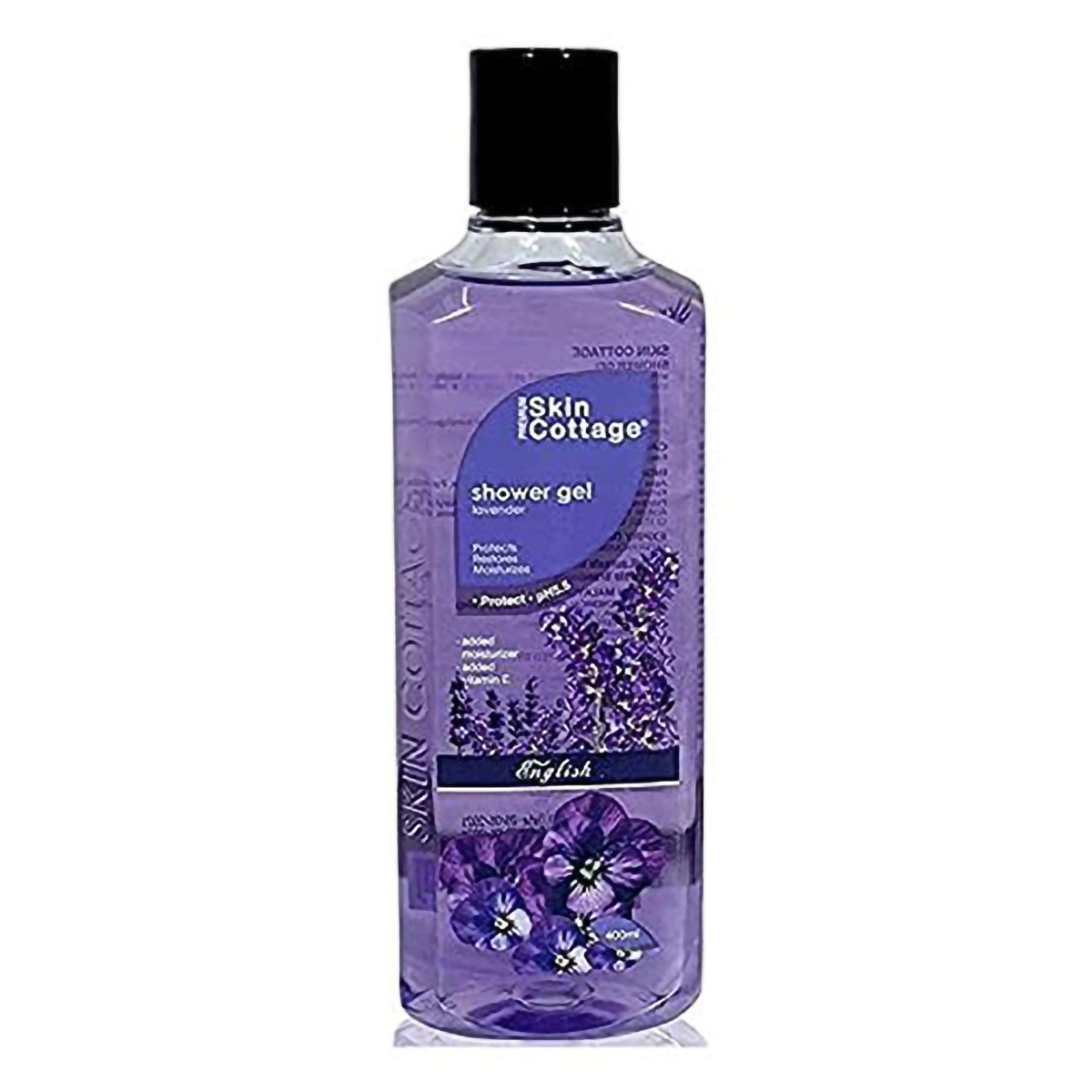 Skin Cottage Lavender Shower Gel 400 ml | With Lavender & Vitamin E | Gently Cleanses & Moisturises Skin | Protects Against Bacteria | Refreshing Lavender Fragrance | pH 5.5 | For All Skin Type, Pack of 1 Skin Cottage Lavender Shower Gel 400 ml | With Lavender & Vitamin E | Gently Cleanses & Moisturises Skin | Protects Against Bacteria | Refreshing Lavender Fragrance | pH 5.5 | For All Skin Type, Pack of 1