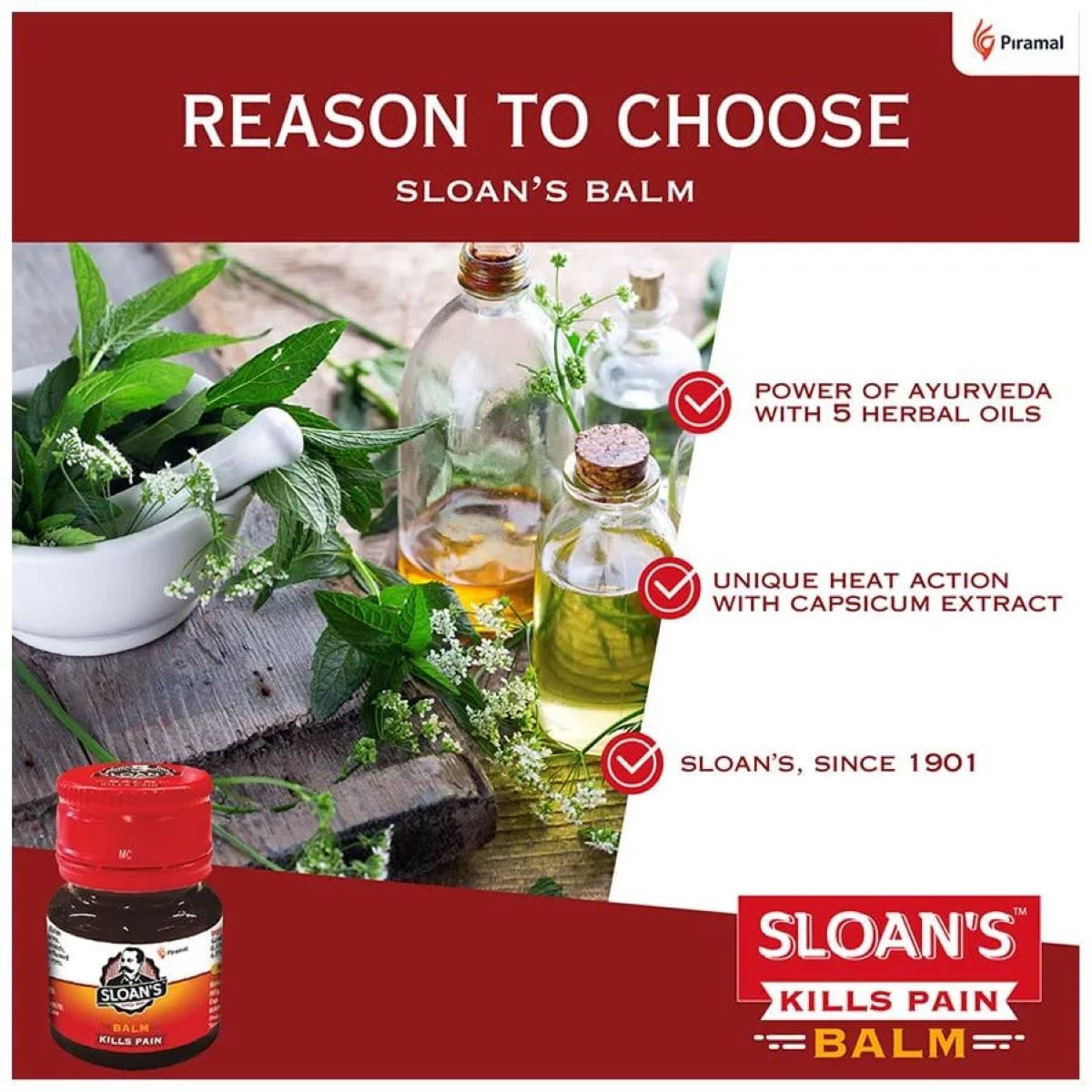 Sloan's Balm, 10 gm, Pack of 1