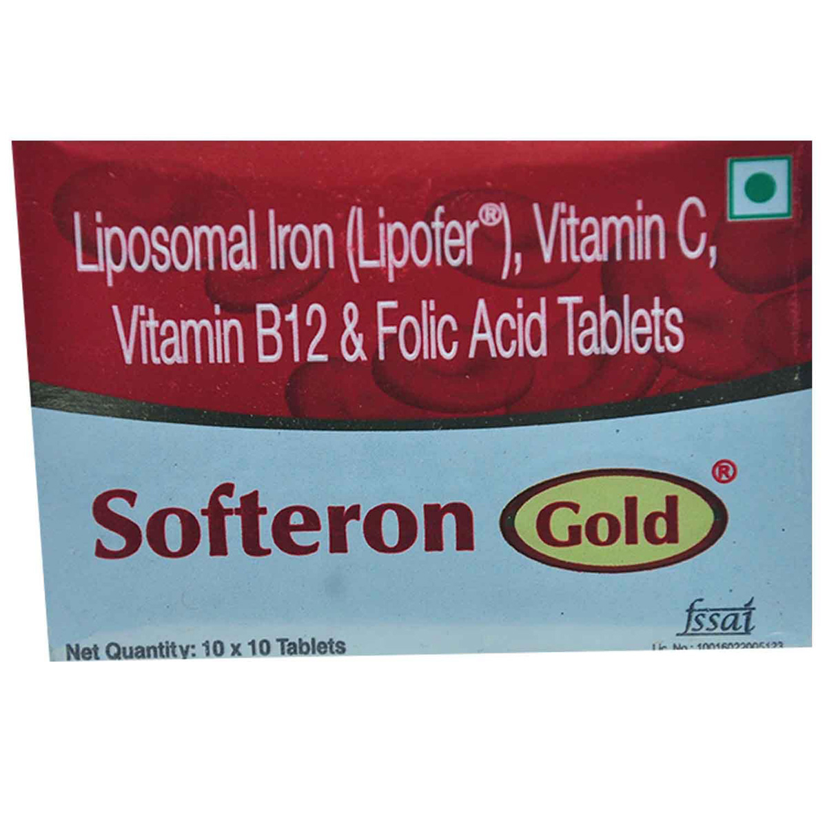 Softeron Gold Tablet 10's, Pack of 10 Softeron Gold Tablet 10's, Pack of 10